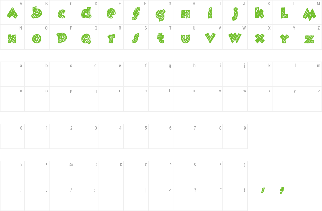 Font Fast Foont preview